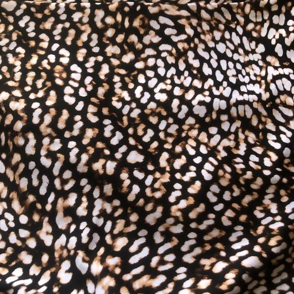 24th & Ocean Wild Instincts Stylish Mini Animal Print High Waist Bottom Size XXL - Picture 7 of 14